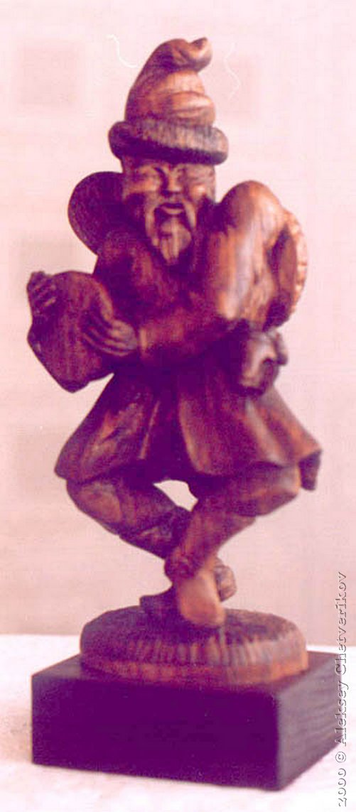 Bakhsiy, 1997, 30*15*15, wood